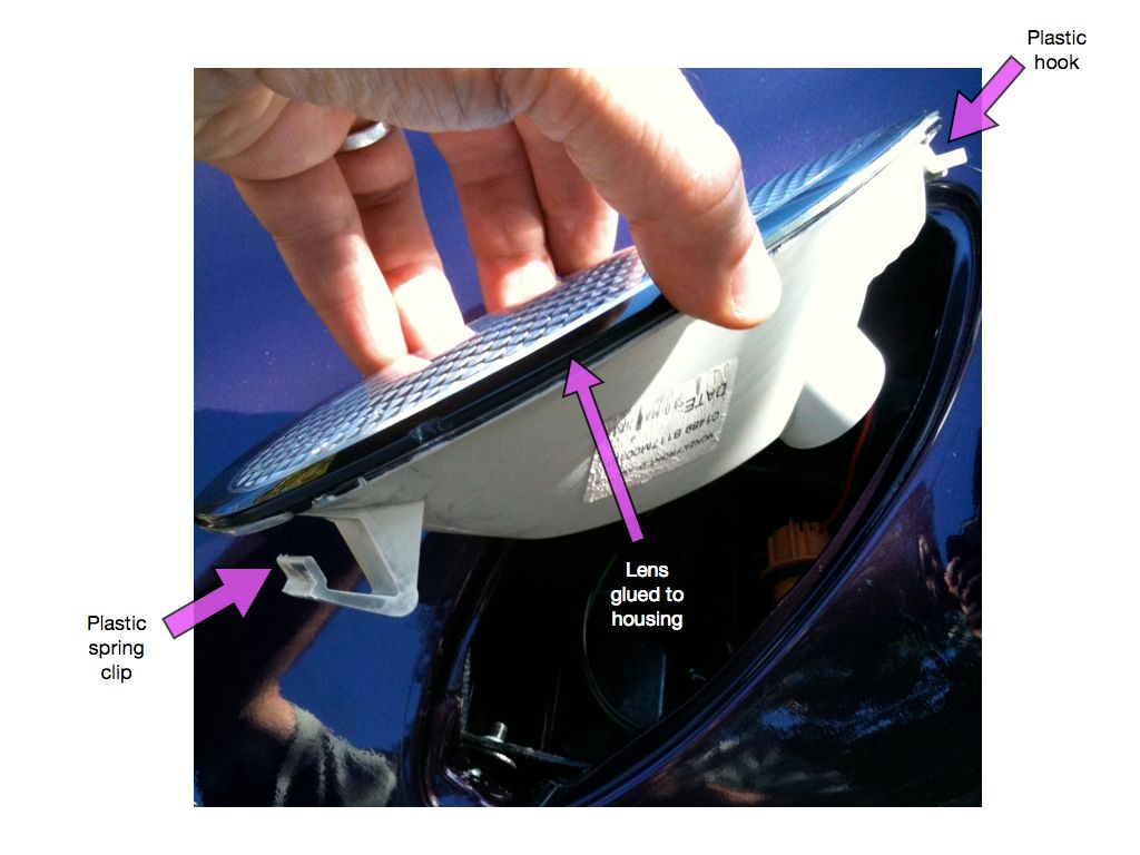 front turn signal lens cover removal The Lotus Cars Community