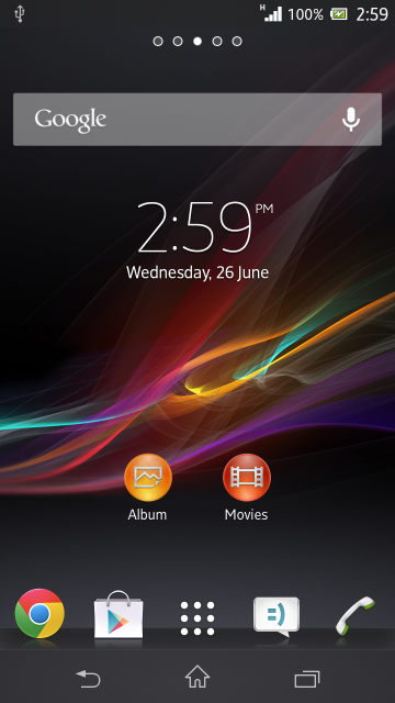 Sony Honami UI