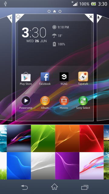 Sony Honami UI