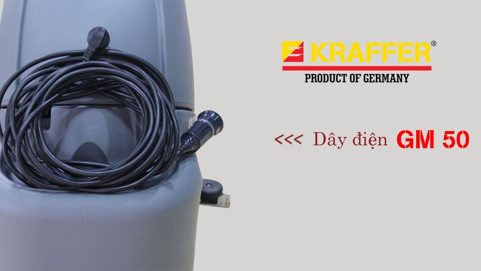 máy lau, chà sàn liên hợp Kraffer GM 50E