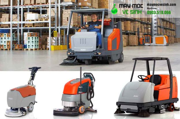 Máy chàn sàn liên hợp hiện đại