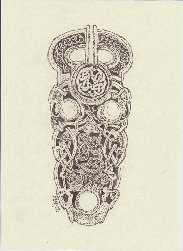 Bone-needle Arts and Crafts: Viking drawing vol 2