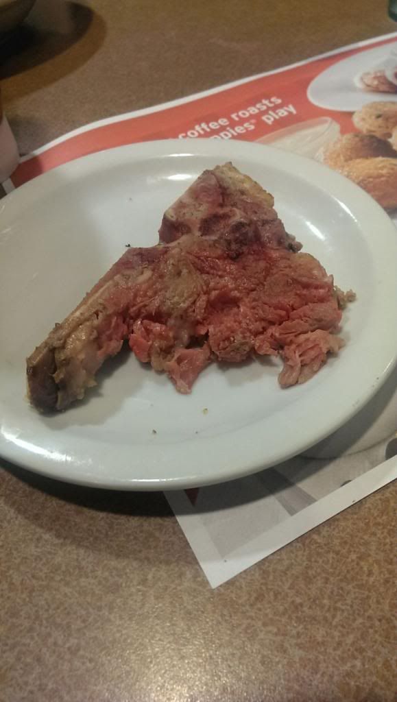 DON'T order Tbone steak at Denny's! r/WTF