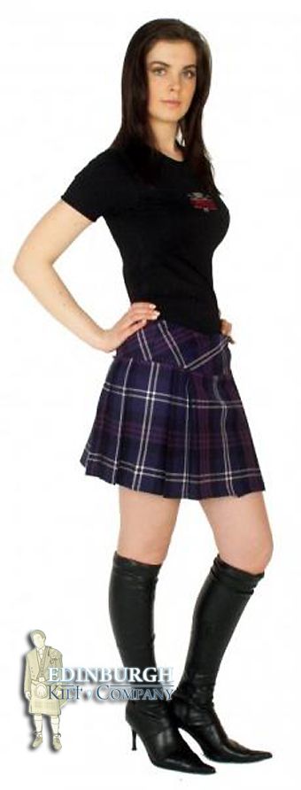 Ladies Billie Mini Kilt Soft 12oz Wool Range Of Sizes Tartans And Checks Ebay 3560