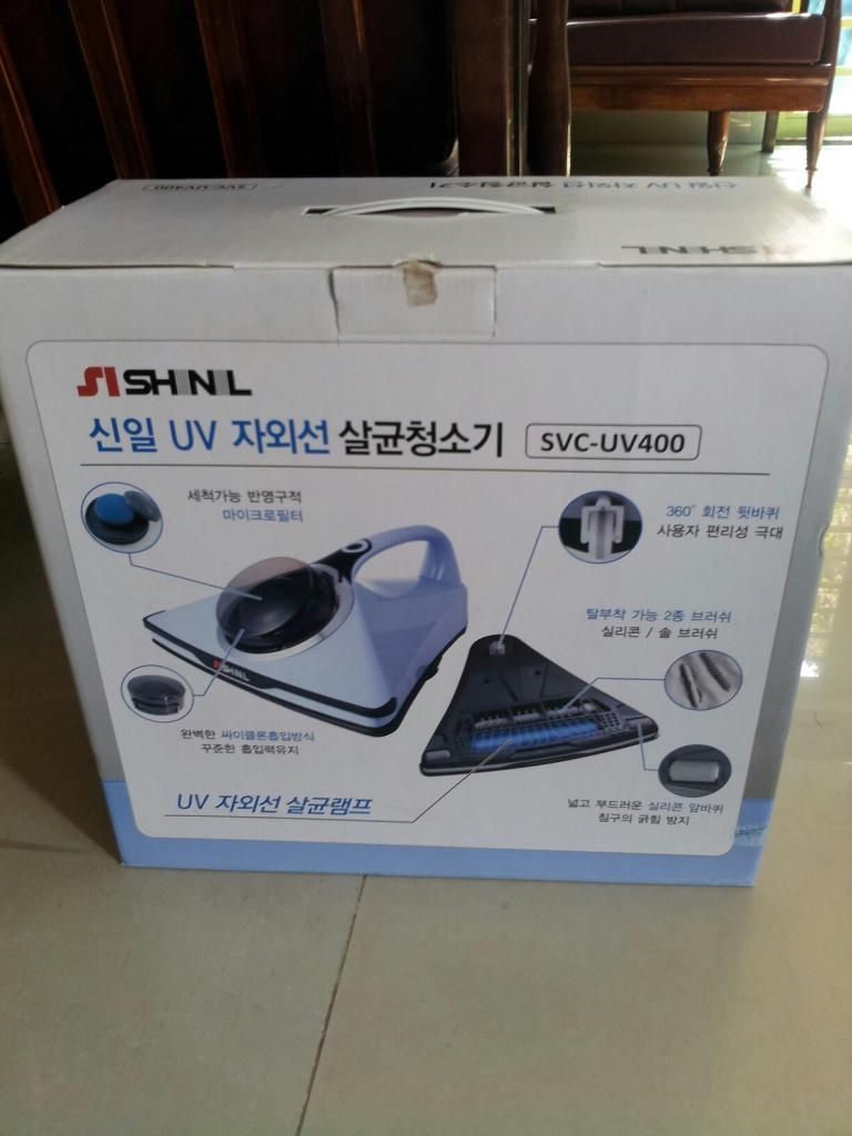 Máy hút bụi Chăn Ga _  Gối nệm _ Salon chuyên dụng Made in Korea!!!!!! Khử khuẩn UV - 1