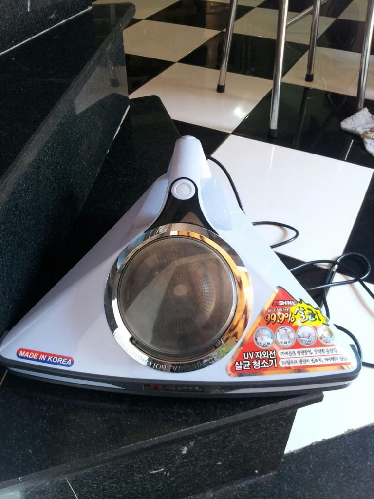 Máy hút bụi Chăn Ga _  Gối nệm _ Salon chuyên dụng Made in Korea!!!!!! Khử khuẩn UV - 2