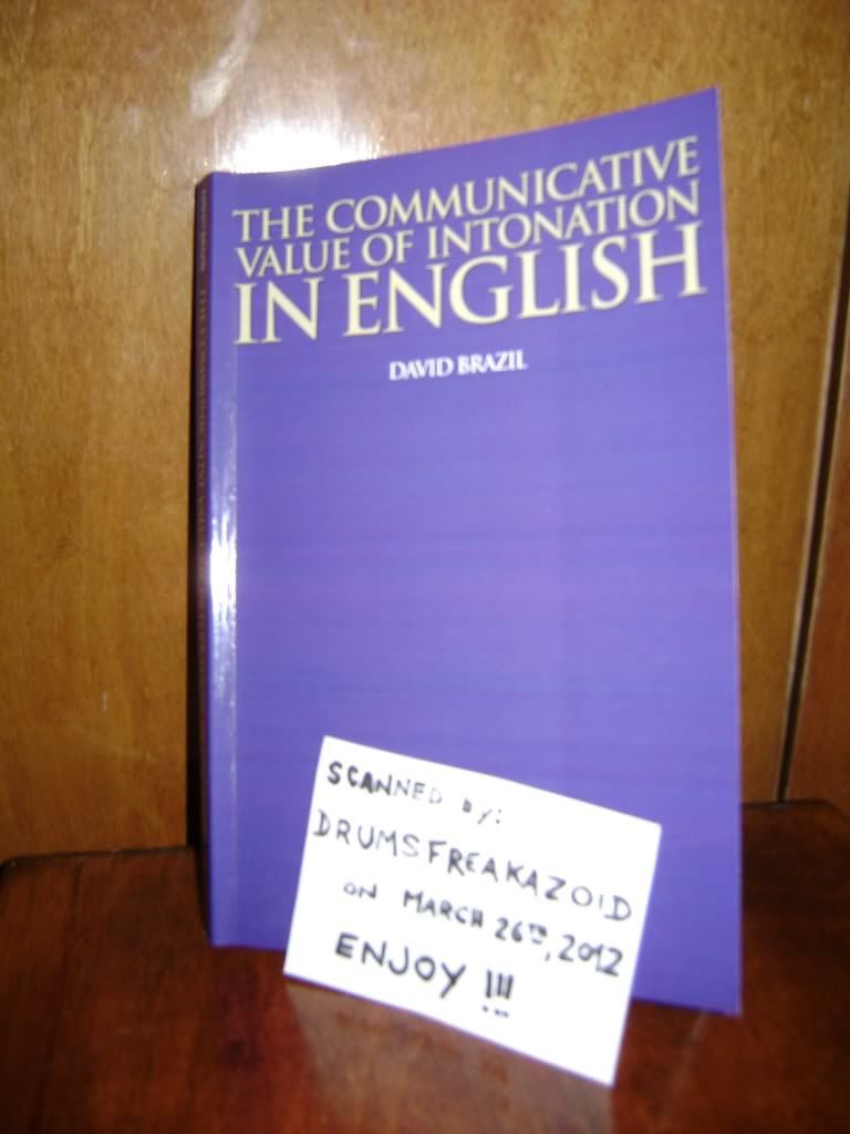 The communicative value of intonation in English PDF