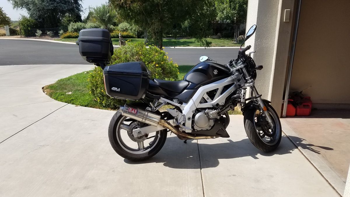 suzuki sv650 saddlebags