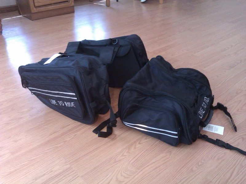 Diamond Plate saddle/tail bags - Suzuki SV650 Forum: SV650 ... sv650s saddle bags 