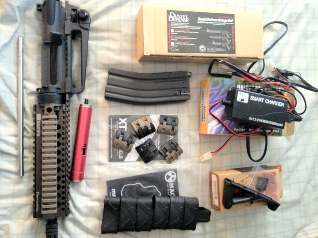 systema ptw with spare upper and goodies NYC Airsoft