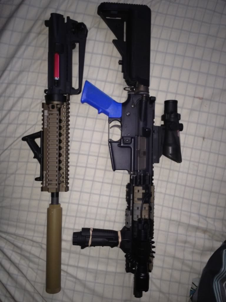 systema ptw with spare upper and goodies NYC Airsoft