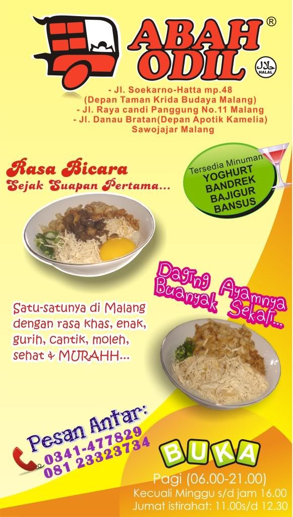 Bubur ayam abah odil bubur ayam abah odil