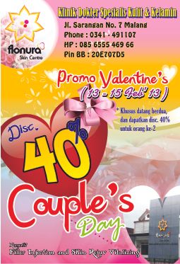Promo Valentine Klinik Perawatan Kulit dan kecantikan Flonura