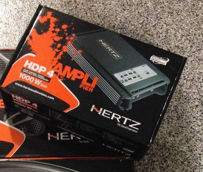 Hertz HDP4 amp NEW Road Glide