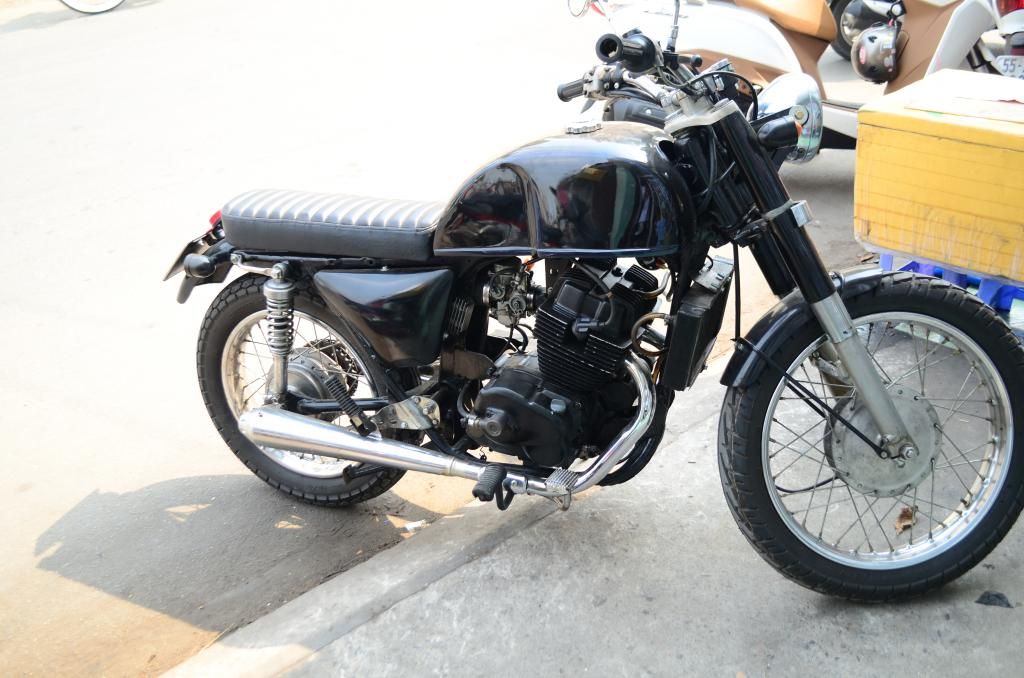 Honda cb 250 độ dáng tracker cho ae đam mê - 4