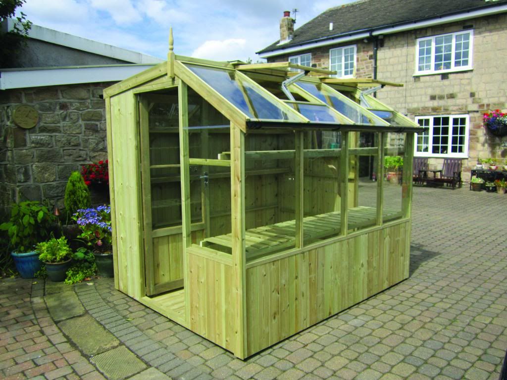 Swallow Jay Potting Shed available in sizes:”