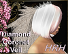 HRH Diamond Coronet Veil
