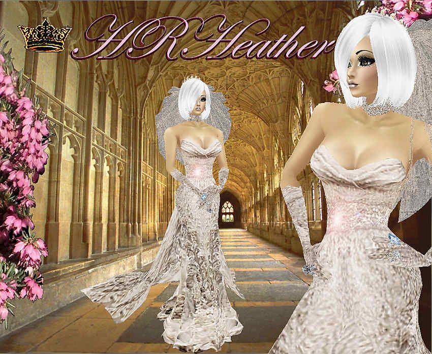 HRHeather's realistic Eva Ivanov PETITE VERSION wedding dress. This took some time to create. It is definitely a one off product that you will want to consider before outlaying your hard earned credits on, however, for those who do, you will wear a very soft, sensuous dress with a matching gown attachment, veil, and gloves that is highly realistic, and unique.