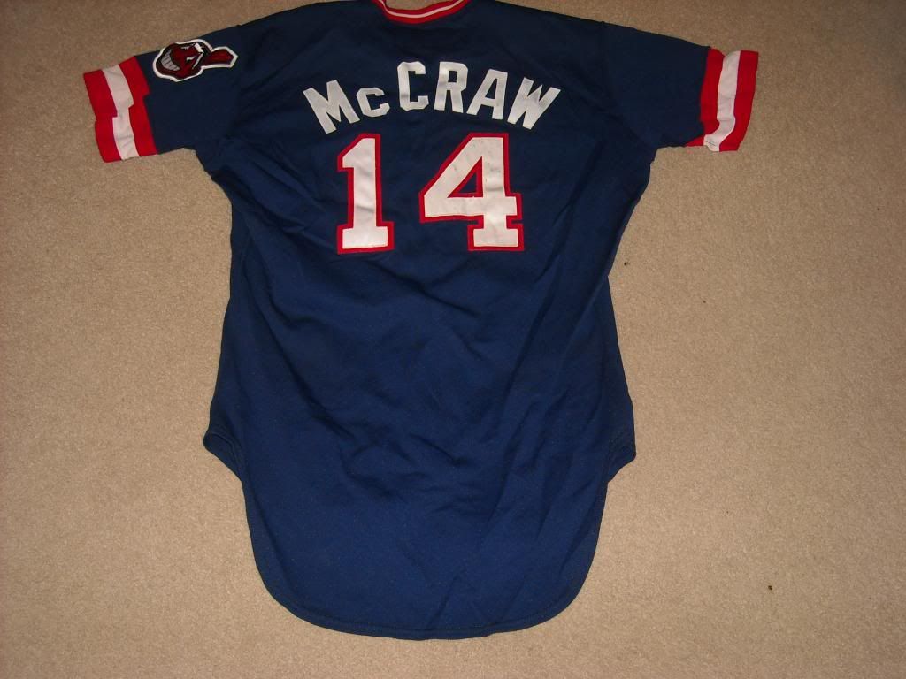 1980s cleveland indians jersey