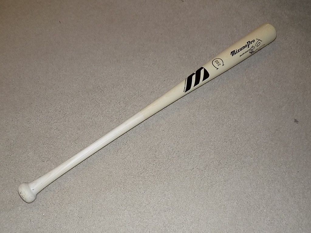 Ichiro Suzuki Signed Japanese Game Bat Orix Blue Wave Mariners