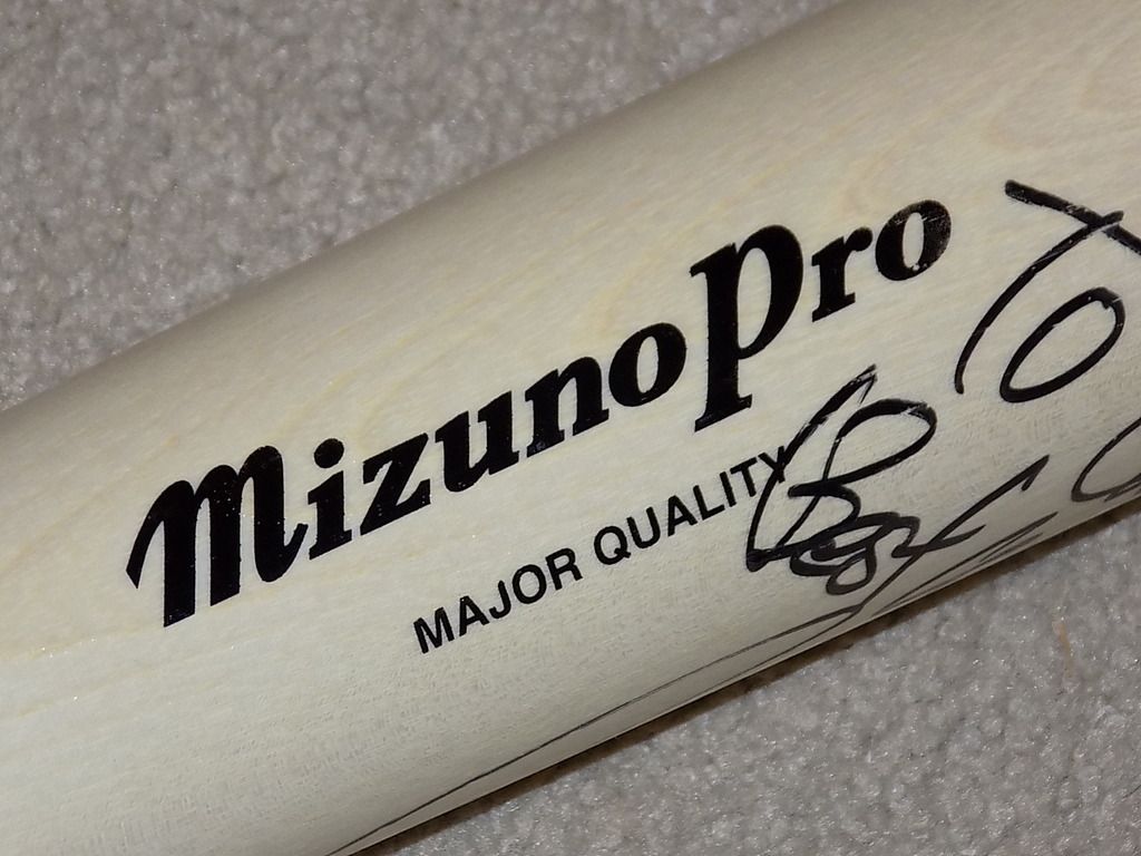 Ichiro Suzuki Signed Japanese Game Bat Orix Blue Wave Mariners