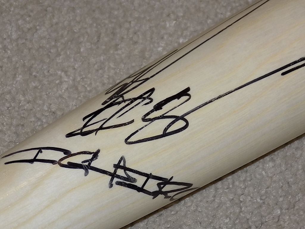 Ichiro Suzuki Signed Japanese Game Bat Orix Blue Wave Mariners