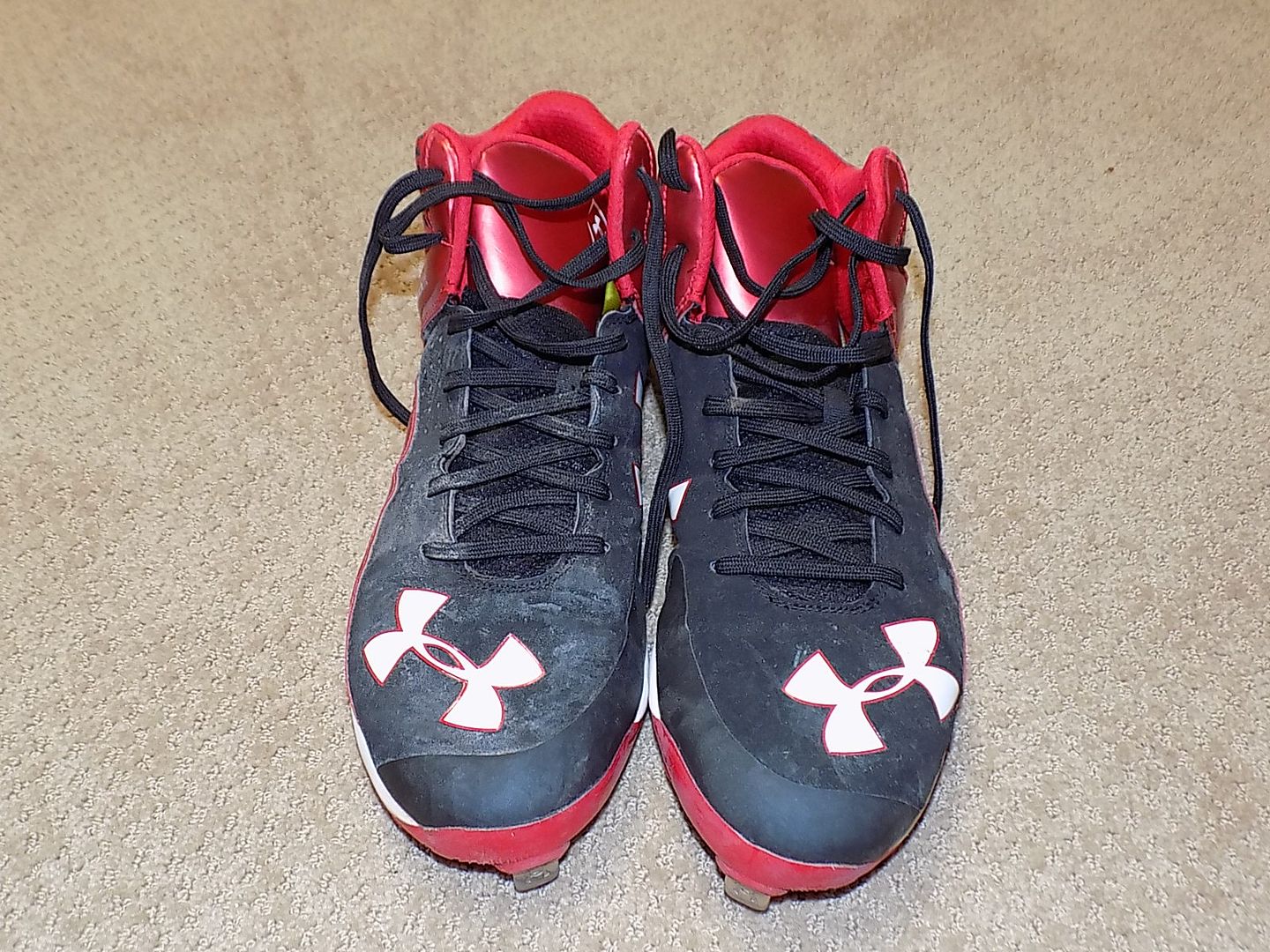 Mookie Betts Game Worn Under Armour Signed Cleats Boston Red Sox JSA | eBay