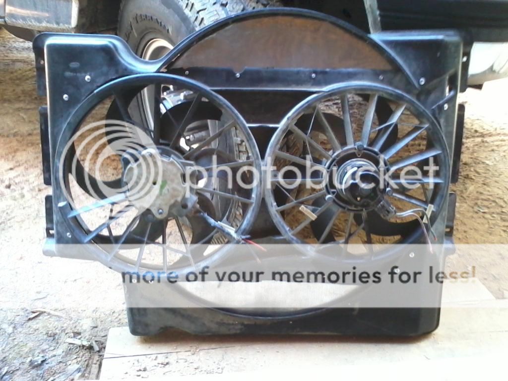 Ford truck electric fan conversion #8